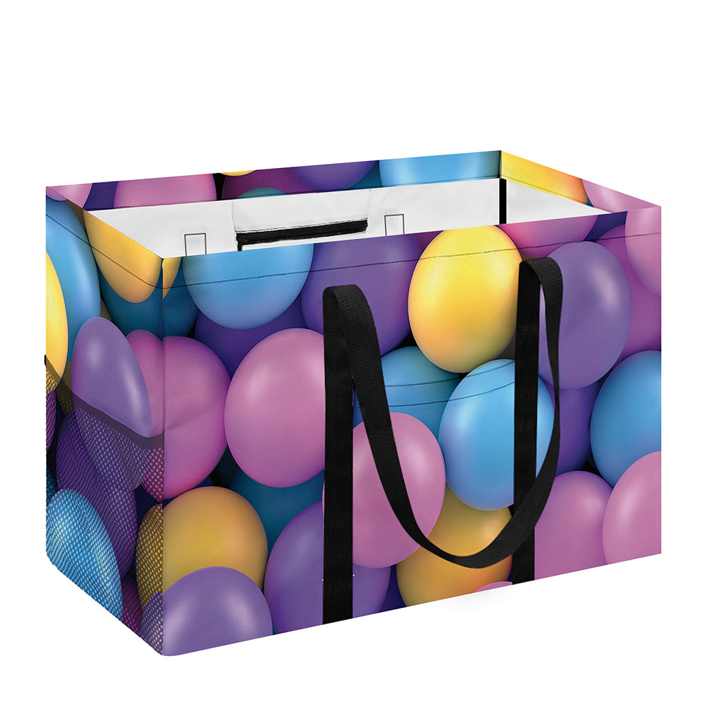 Sweet Candy Ball Pattern Print Utility Tote Bag