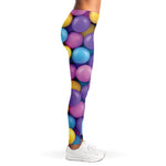 Sweet Candy Ball Pattern Print Women's Leggings