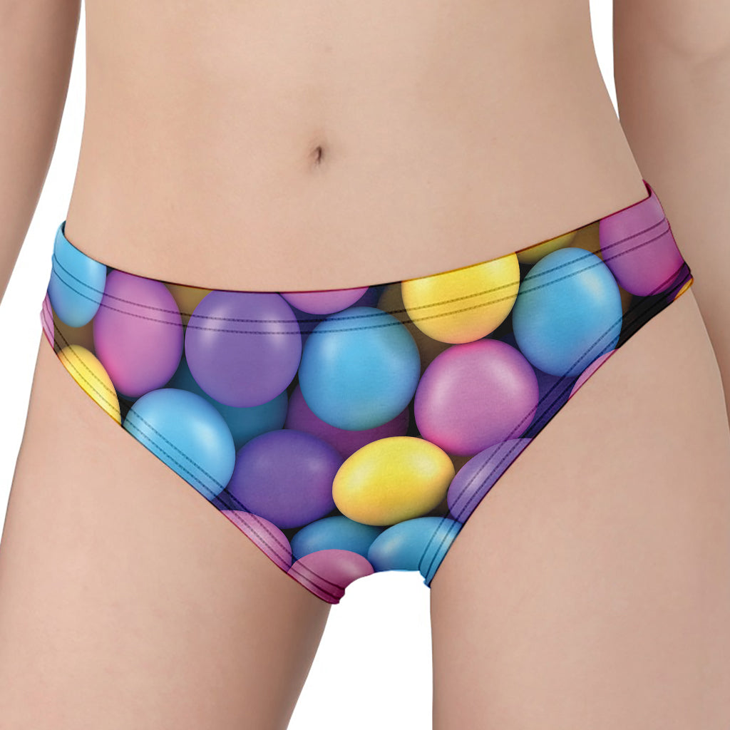 Sweet Candy Ball Pattern Print Women's Panties