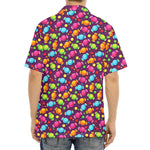 Sweet Candy Pattern Print Aloha Shirt