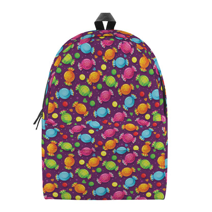 Sweet Candy Pattern Print Backpack