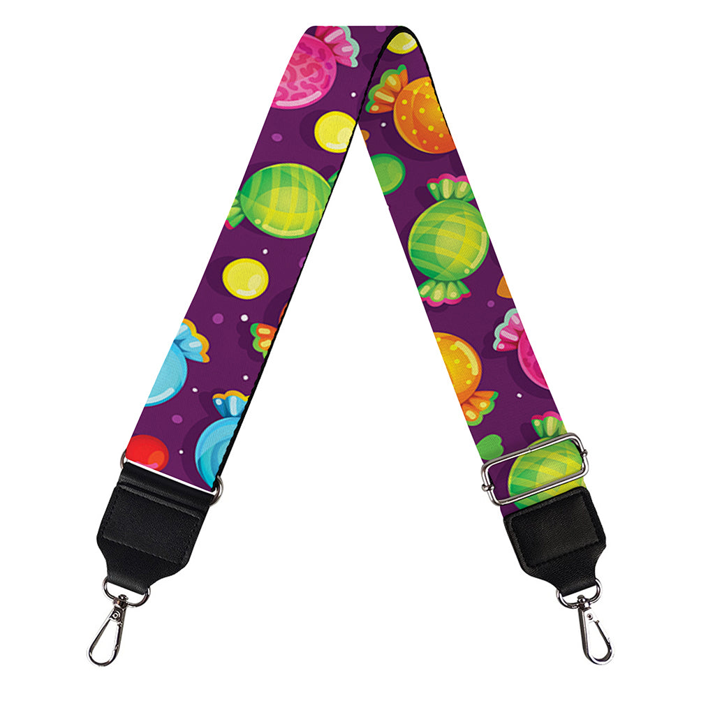 Sweet Candy Pattern Print Bag Strap