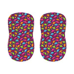 Sweet Candy Pattern Print Bar Stool Covers