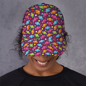 Sweet Candy Pattern Print Baseball Cap