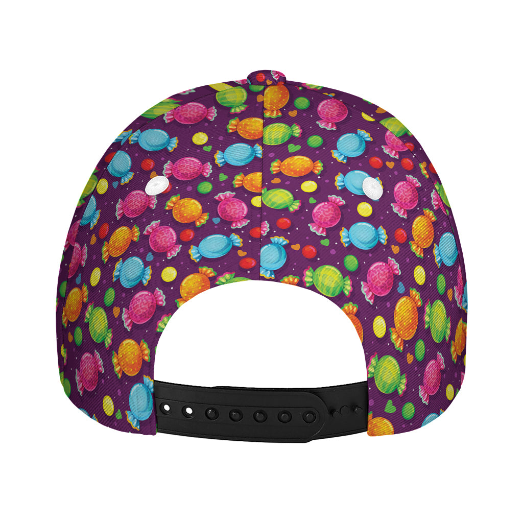 Sweet Candy Pattern Print Baseball Cap