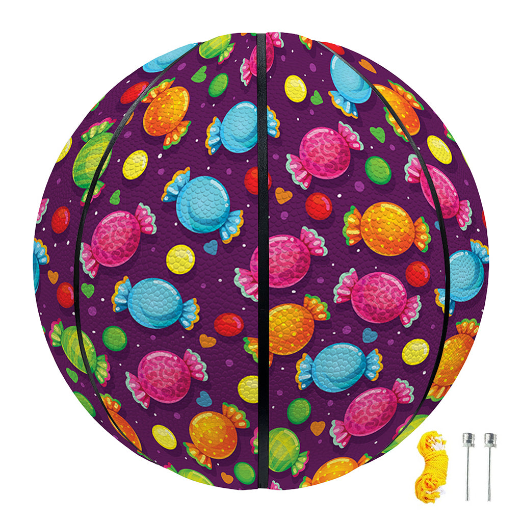 Sweet Candy Pattern Print Basketball