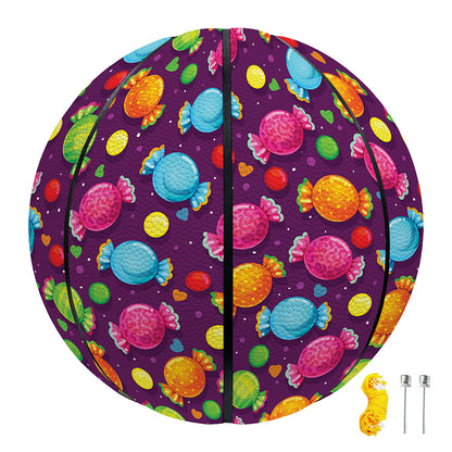 Sweet Candy Pattern Print Basketball