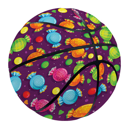 Sweet Candy Pattern Print Basketball