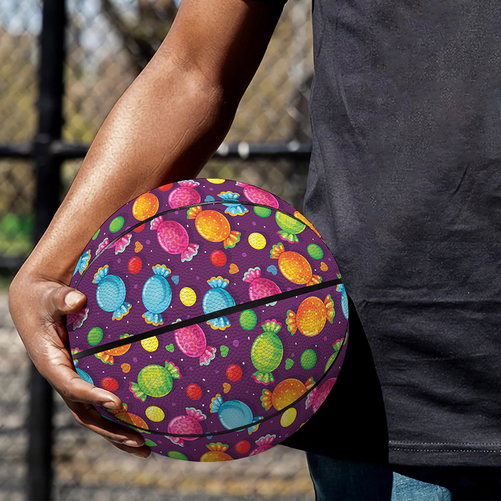 Sweet Candy Pattern Print Basketball