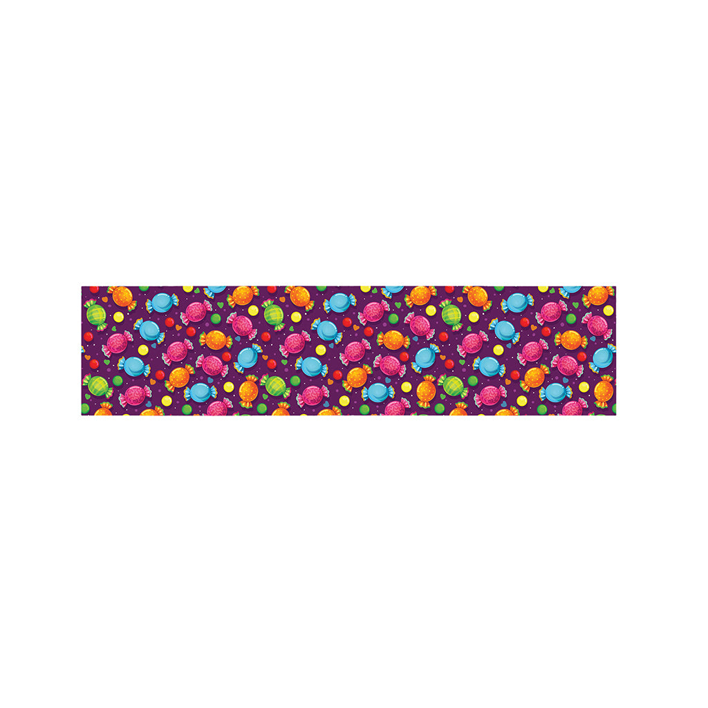 Sweet Candy Pattern Print Bed Runner