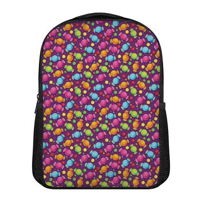 Sweet Candy Pattern Print Casual Backpack