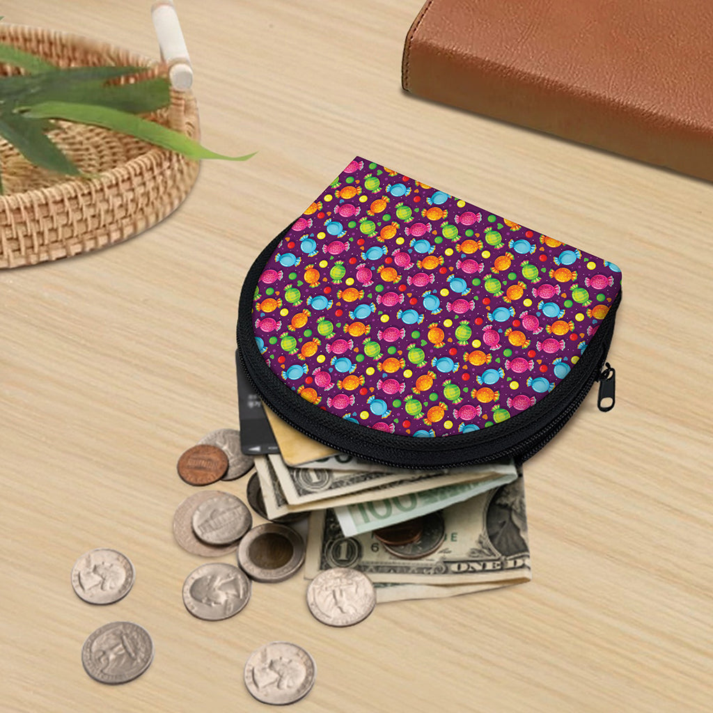 Sweet Candy Pattern Print Coin Purse