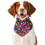 Sweet Candy Pattern Print Dog Bandana