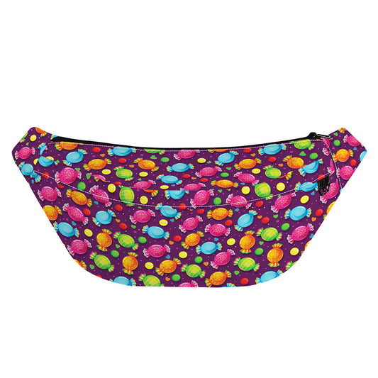 Sweet Candy Pattern Print Fanny Pack