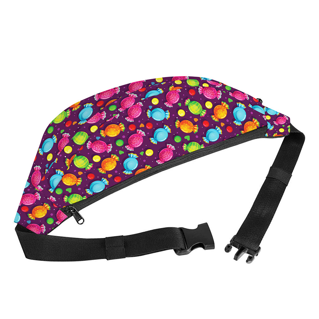 Sweet Candy Pattern Print Fanny Pack