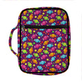 Sweet Candy Pattern Print Front Pocket Bible Bag