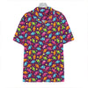 Sweet Candy Pattern Print Hawaiian Shirt