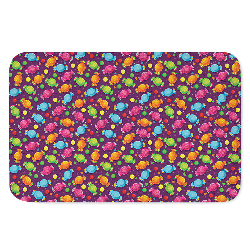 Sweet Candy Pattern Print Indoor Door Mat