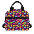 Sweet Candy Pattern Print Insulated Lunch Bag