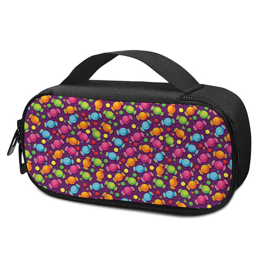 Sweet Candy Pattern Print Insulin Cooler Travel Case