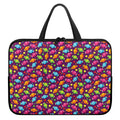 Sweet Candy Pattern Print Laptop Sleeve With Handle