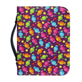 Sweet Candy Pattern Print Leather Bible Cover