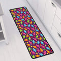 Sweet Candy Pattern Print Long Kitchen Mat