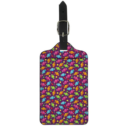 Sweet Candy Pattern Print Luggage Tag