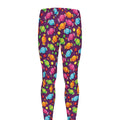 Sweet Candy Pattern Print Men's Leggings
