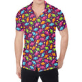 Sweet Candy Pattern Print Men's Shirt