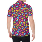 Sweet Candy Pattern Print Men's Shirt