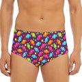 Sweet Candy Pattern Print Men's Triangle Swim Briefs