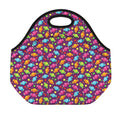 Sweet Candy Pattern Print Neoprene Lunch Bag