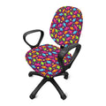Sweet Candy Pattern Print Office Chair Cover