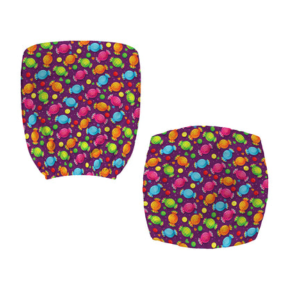 Sweet Candy Pattern Print Office Chair Cover