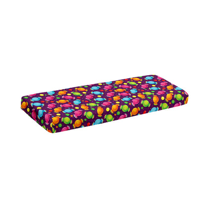 Sweet Candy Pattern Print Piano Keyboard Cover