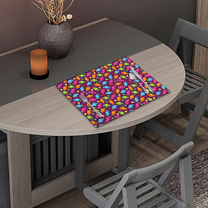 Sweet Candy Pattern Print Placemat