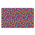 Sweet Candy Pattern Print Polyester Doormat