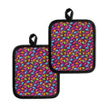 Sweet Candy Pattern Print Pot Holders