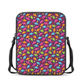 Sweet Candy Pattern Print Rectangular Crossbody Bag