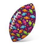 Sweet Candy Pattern Print Rugby Ball