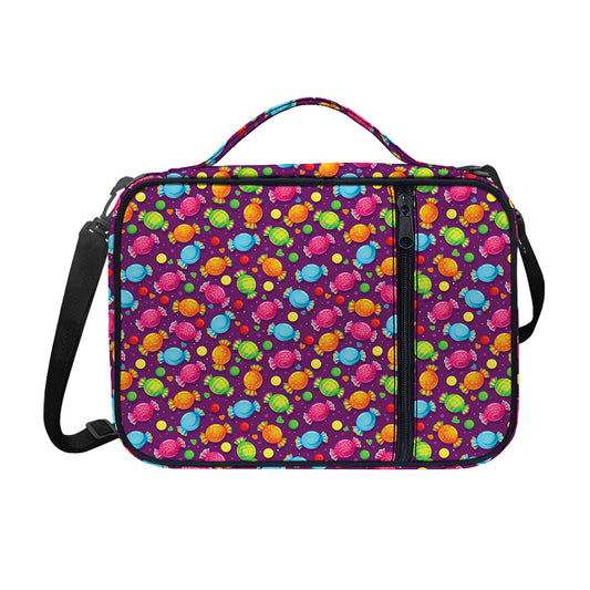 Sweet Candy Pattern Print Shoulder Strap Bible Bag