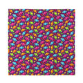 Sweet Candy Pattern Print Silk Bandana