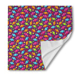 Sweet Candy Pattern Print Silk Bandana
