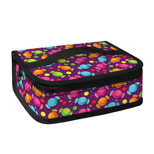 Sweet Candy Pattern Print Small Lunch Bag