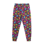 Sweet Candy Pattern Print Sweatpants