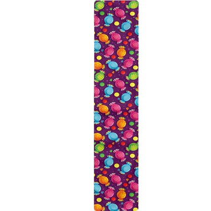 Sweet Candy Pattern Print Table Runner