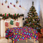 Sweet Candy Pattern Print Tablecloth