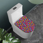 Sweet Candy Pattern Print Toilet Lid Cover