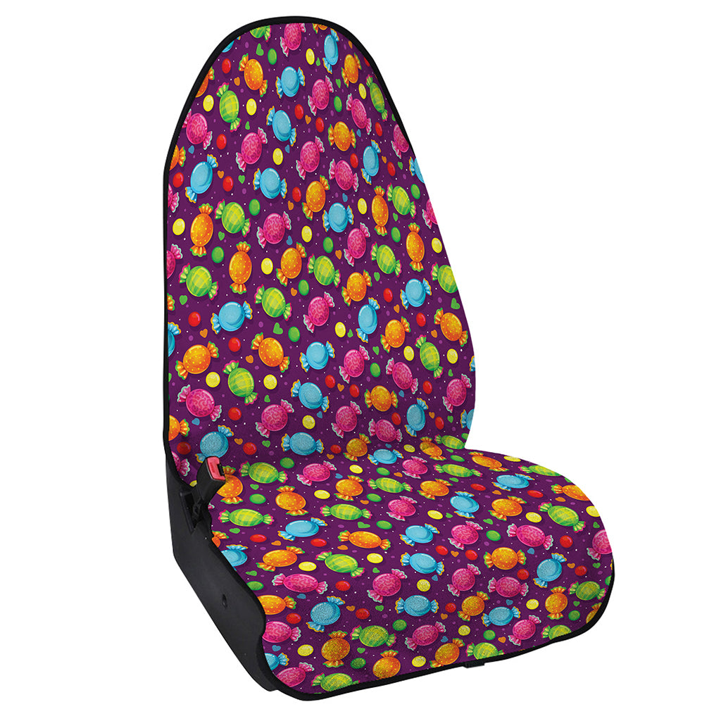Sweet Candy Pattern Print Waterproof Car Seat Cover
